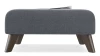 Пуф  - аналог IKEA STRANDMON, 40х60х30 см, серый (изображение №2)