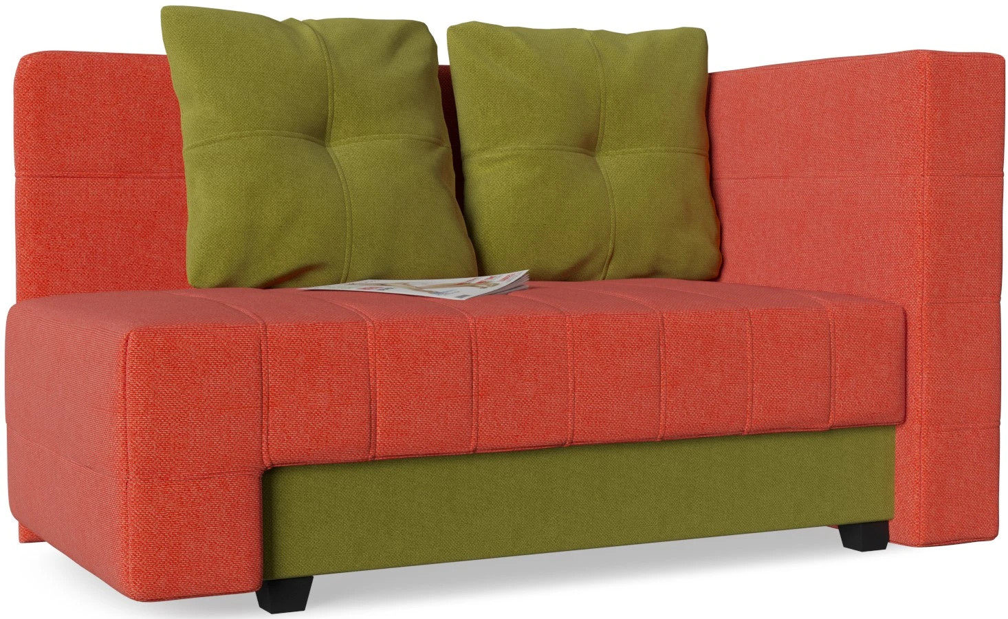 Кушетка Корфу NEXT Orange Green