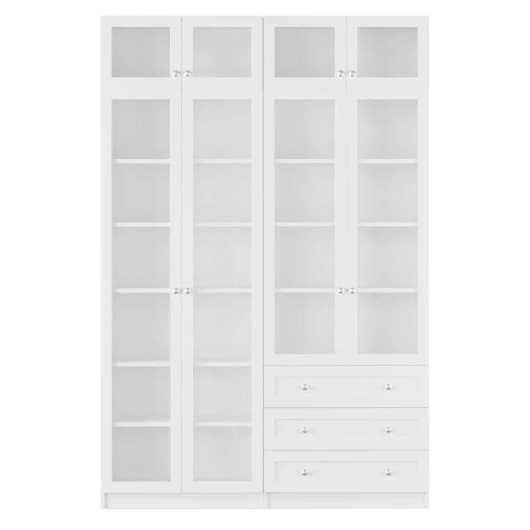 Шкаф книжный Билли 47 Белый М (изображение №3)