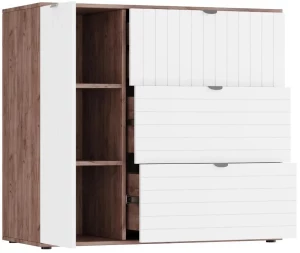 Комод с 4 ящиками - аналог IKEA BESTA, 46х105х94 см, белый