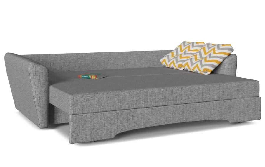 Диван прямой Мадейра еврокнижка Zigzag grey (изображение №3)