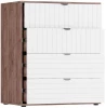 Комод с 4 ящиками - аналог IKEA BESTA, 46х72х84 см, белый (изображение №4)