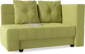 Диван прямой Корфу NEXT Green Еврокнижка