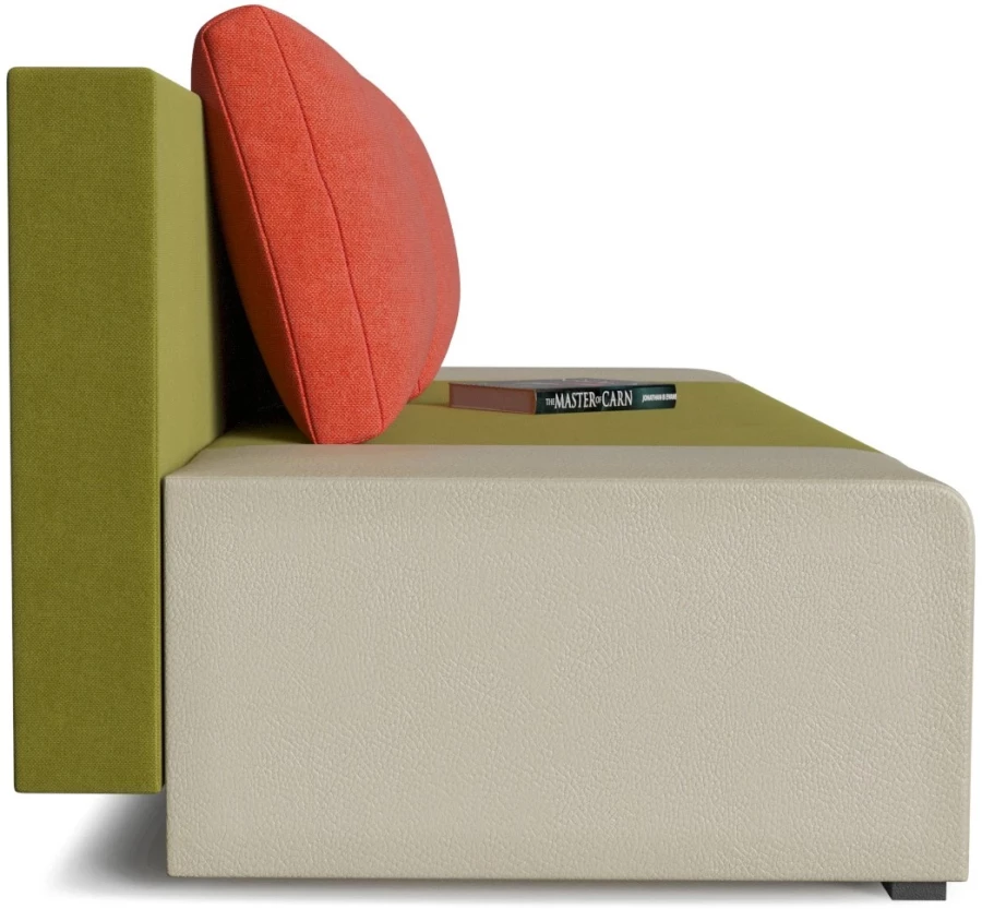 Диван прямой Монако (Сан Ремо) Beige Green Orange (изображение №4)