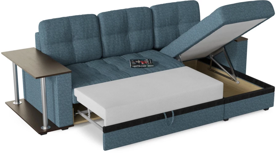 В чем суть механизма «дельфин» в диванах и какими преимущества будет обладать угловой диван с этим механизмом