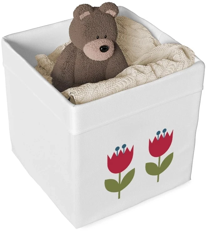 Ящик текстильный для игрушек Лапландия Тюльпан (изображение №3)