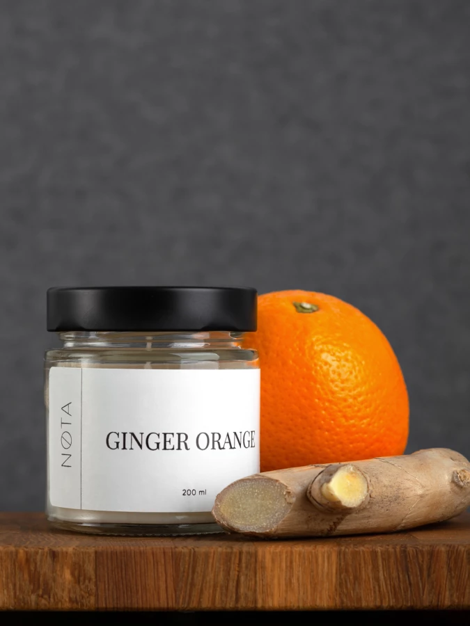Свеча ароматическая Nota Ginger orange (изображение №5)