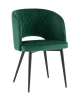 Стул-кресло Дарелл велюр зелёный (изображение №1)
