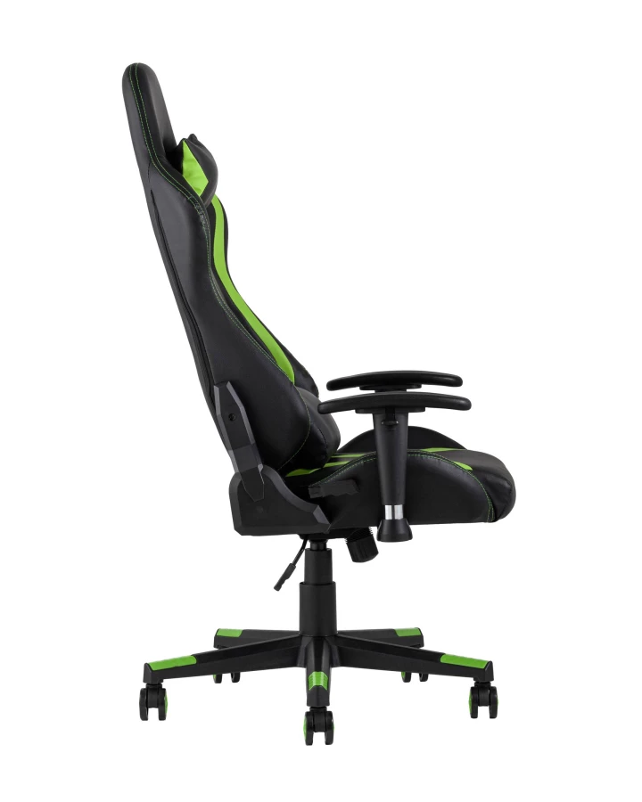 Кресло игровое TopChairs Cayenne зеленое (изображение №4)