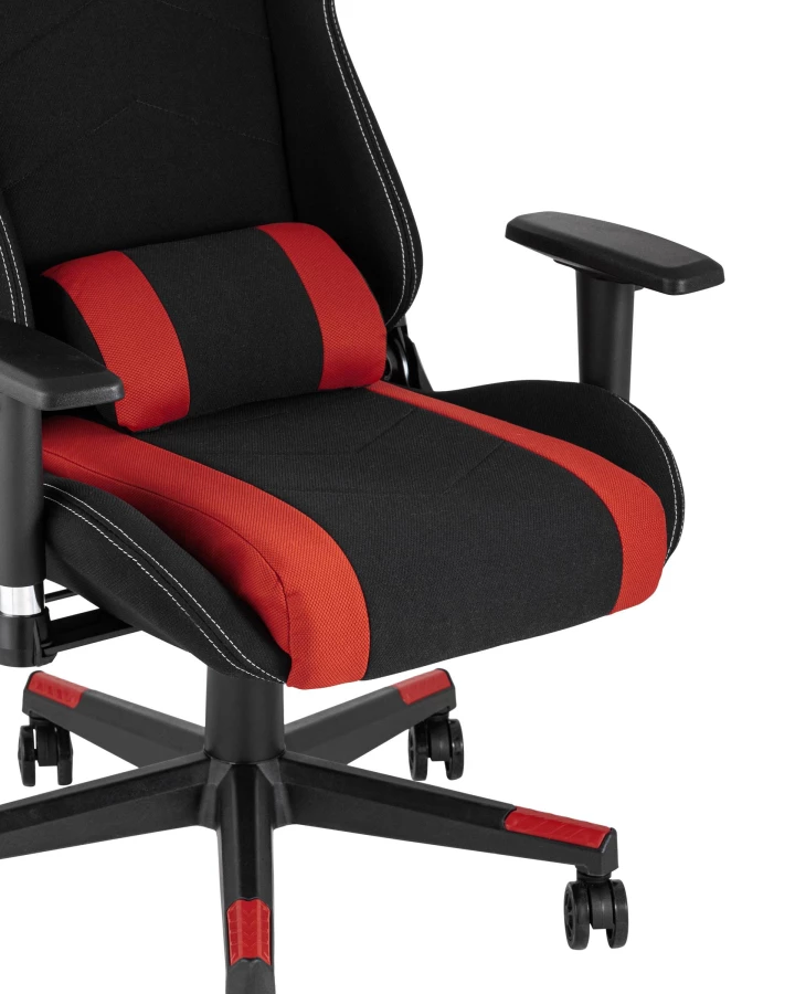 Кресло игровое TopChairs Maybach черно-красное (изображение №6)