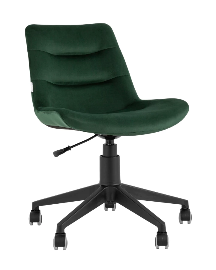 Кресло компьютерное Остин велюр зелёный (изображение №1)