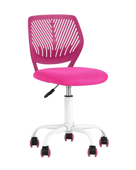 Кресло компьютерное детское Анна ярко-розовый (изображение №1)