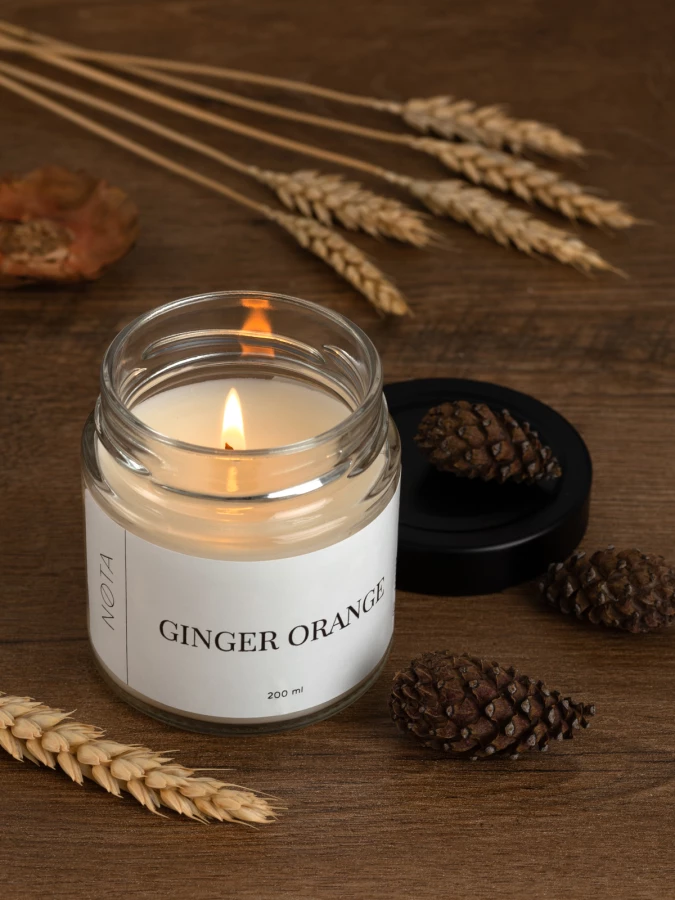 Свеча ароматическая Nota Ginger orange (изображение №2)
