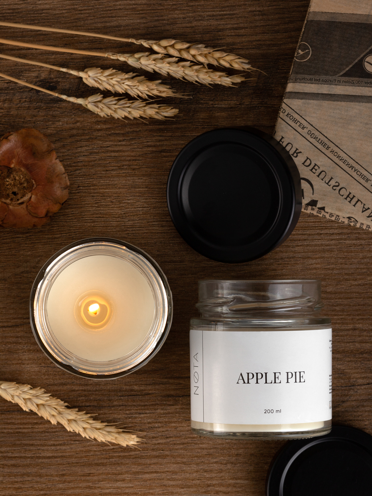 Свеча ароматическая Nota Apple pie
