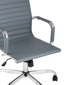Второе фото. Кресло руководителя TopChairs City серый
