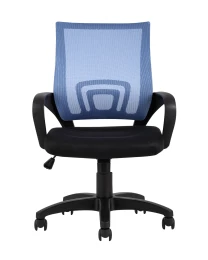 Кресло офисное TopChairs Simple голубое
