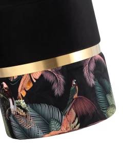 Второе фото. Пуф Кэрри с ящиком велюр Tropic