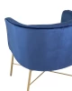 Кресло Шале велюр синий (изображение №6)