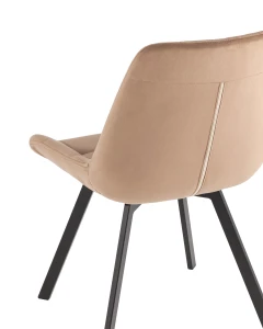 Второе фото. Стул вращающийся Флекс велюр капучино