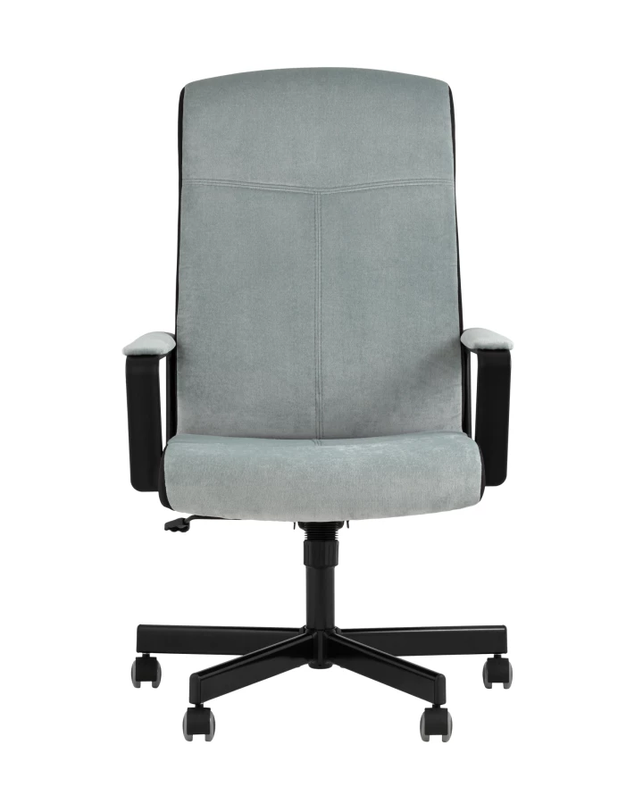 Кресло руководителя TopChairs ST-DOMINGO серо-голубой (изображение №3)