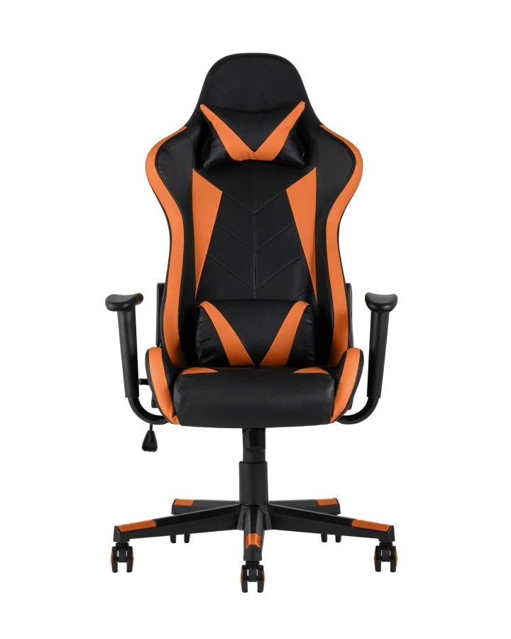 Кресло игровое TopChairs Gallardo оранжевое (изображение №3)