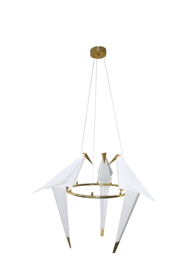 Подвесной светодиодный светильник Moderli V3071-3PL origami Birds 3*LED*6W (изображение №1)