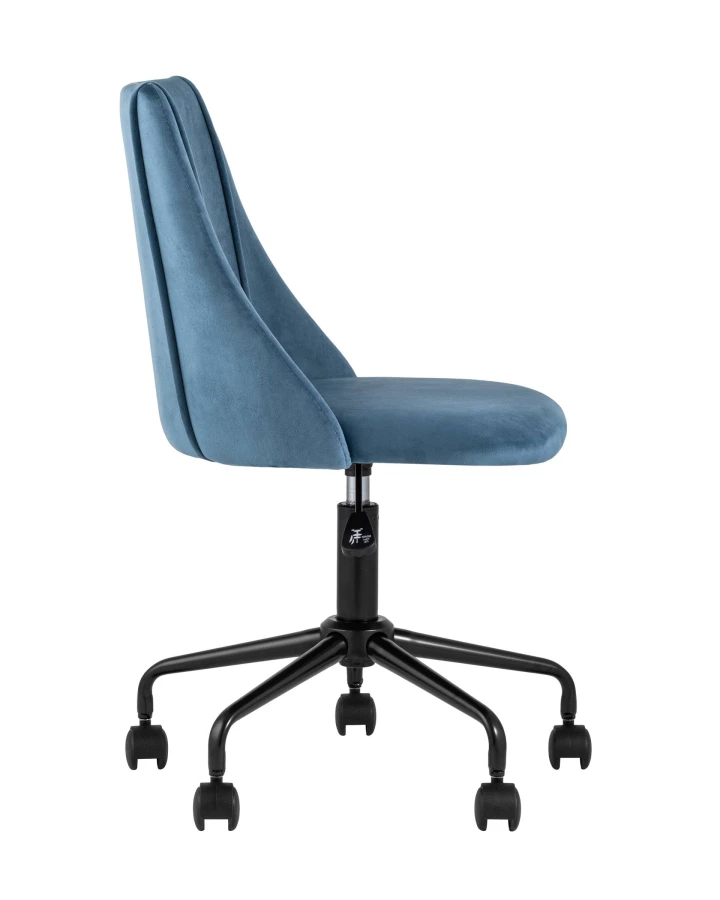 Кресло компьютерное Сиана велюр синий (изображение №3)
