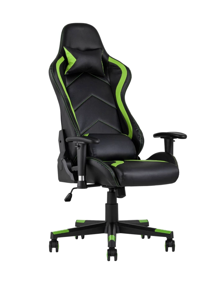 Кресло игровое TopChairs Cayenne зеленое (изображение №2)