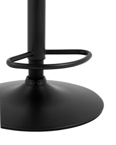 Второе фото. Стул барный Dome экокожа серый 2 шт