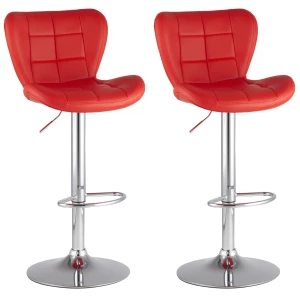 Стул барный ПОРШЕ красный NP (набор 2 шт)