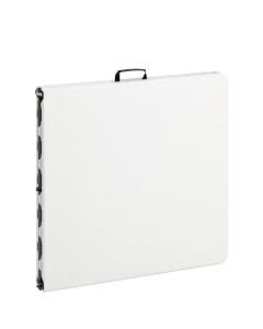 Второе фото. Стол складной чемодан 152*74*74 белый