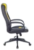Кресло игровое Zombie 8 черный/желтый искусственная кожа крестовина пластик (изображение №3)