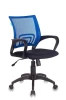 Кресло Бюрократ CH-695N/BL/TW-11 спинка сетка синий TW-05 сиденье черный TW-11 (изображение №1)