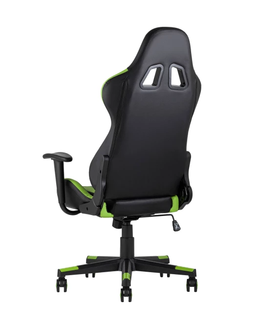 Кресло игровое TopChairs Gallardo зеленое (изображение №6)