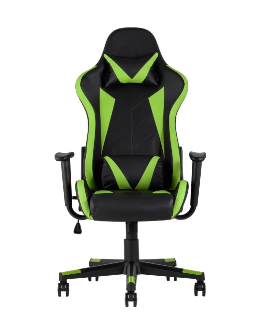Кресло игровое TopChairs Gallardo зеленое (изображение №3)