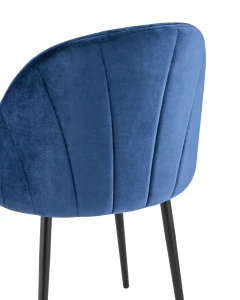 Второе фото. Стул Логан NEW велюр синий