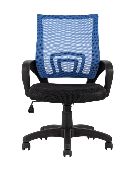 Кресло офисное TopChairs Simple синее (изображение №3)