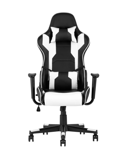 Кресло игровое TopChairs Diablo белое (изображение №3)