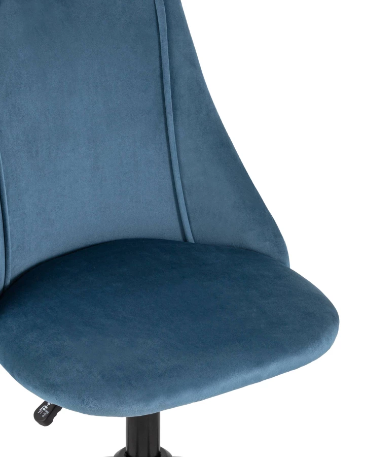 Кресло компьютерное Сиана велюр синий (изображение №7)