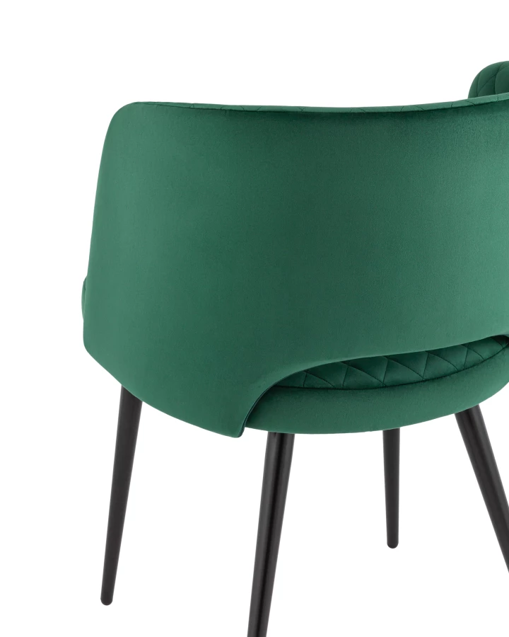 Стул-кресло Дарелл велюр зелёный (изображение №7)