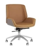 Кресло офисное TopChairs Crown коричневое (изображение №1)