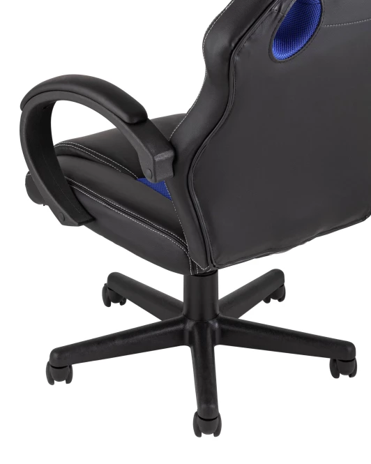Кресло игровое TopChairs Renegade синее (изображение №7)