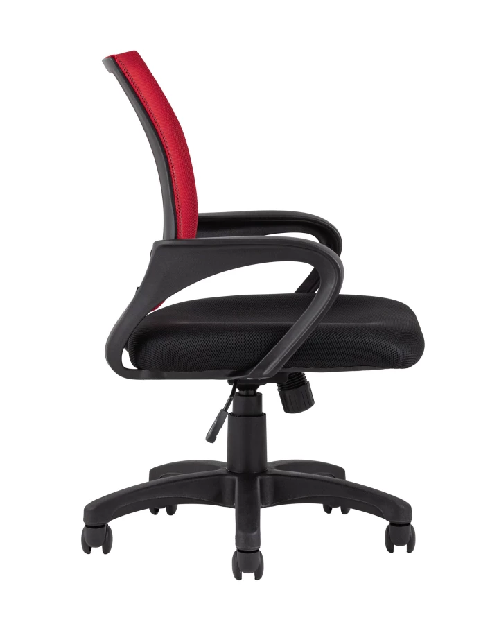 Кресло офисное TopChairs Simple красное (изображение №4)