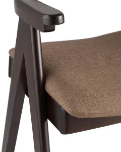 Второе фото. Стул обеденный OLAV кофейный 2 шт.