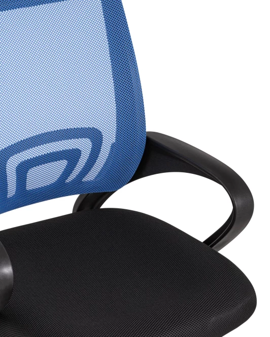 Кресло офисное TopChairs Simple синее (изображение №8)