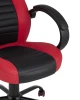 Кресло игровое TopChairs Racer Midi черно-красное (изображение №5)