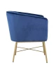Кресло Шале велюр синий (изображение №3)