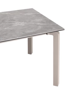 Второе фото. Стол обеденный Varden раскладной 160-220х90 см керамика серый