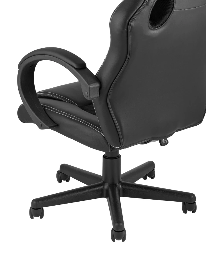 Кресло игровое TopChairs Renegade черное (изображение №8)