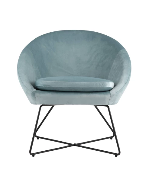 Кресло Колумбия пыльно-голубое (изображение №5)
